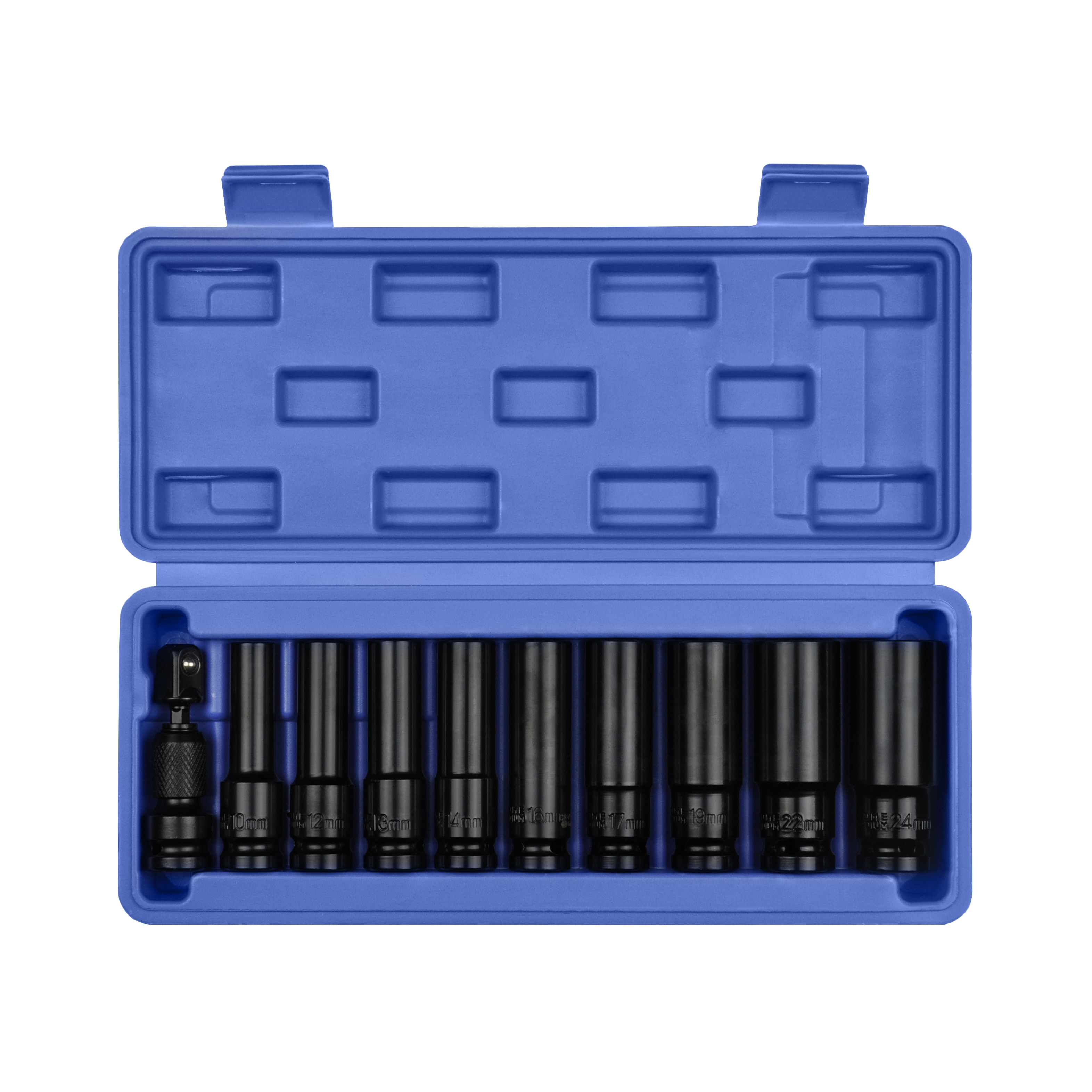 Набор ударных головок 1/2" 11 пр. (6гр.,CRV, 10-24мм) "БелАК"