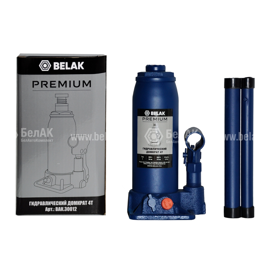 Домкрат BELAK PREMIUM, 4 тонны