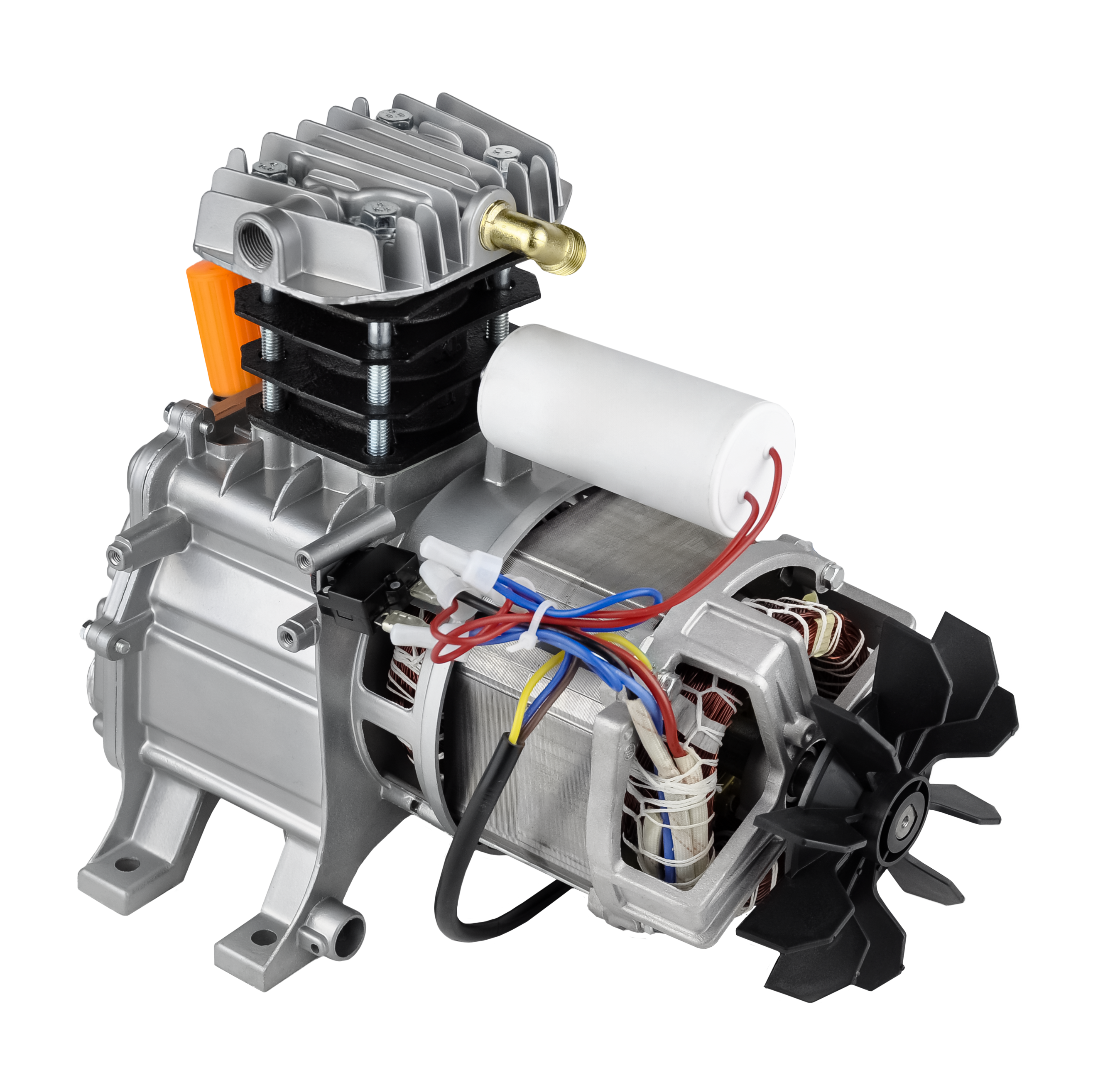 Головка с электродвигателем на компрессор 50 л, 330л/мин "БелАК"