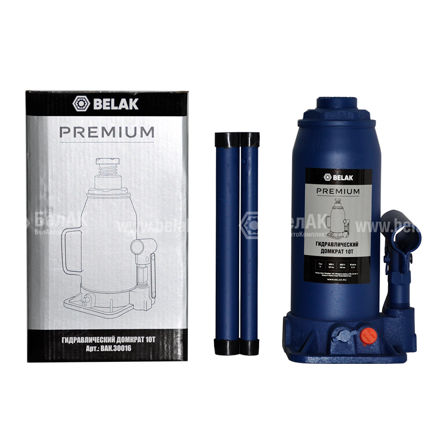 Домкрат BELAK PREMIUM, 10 тонн