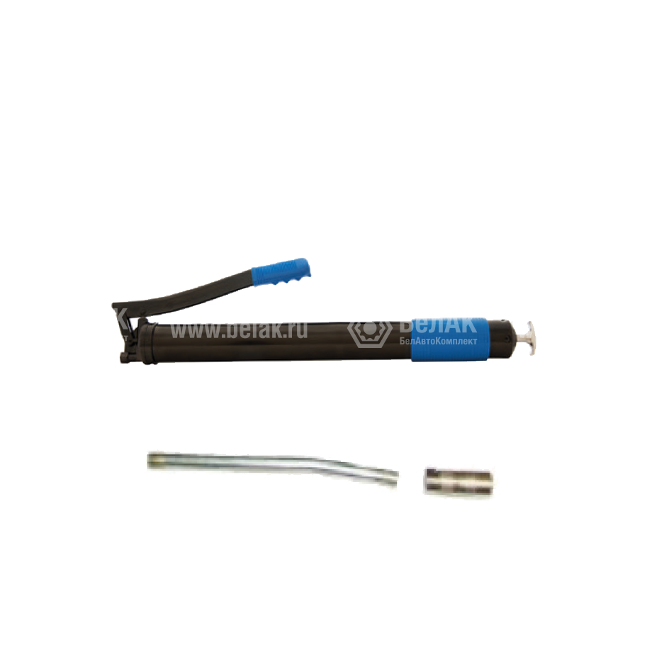 Шприц рычажный 1000 мл "Премиум" с резиновой ручкой и клапаном "БелАК" 