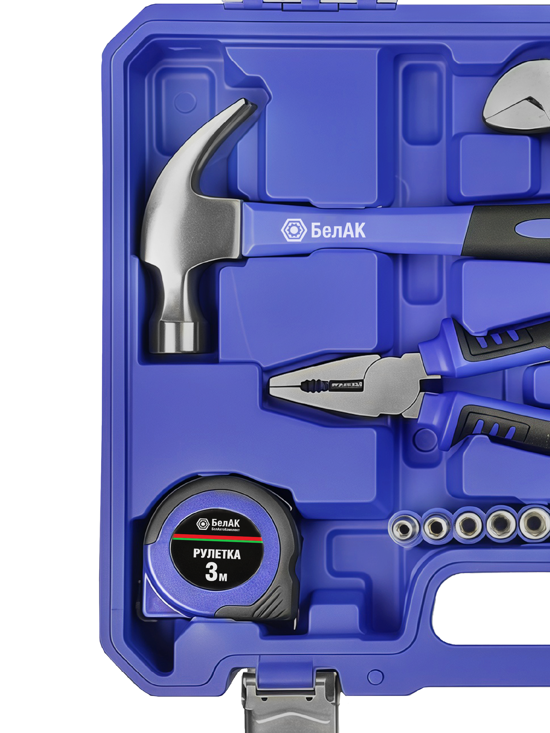 Набор инструментов ПРОФИ, 100 предм."БелАК"