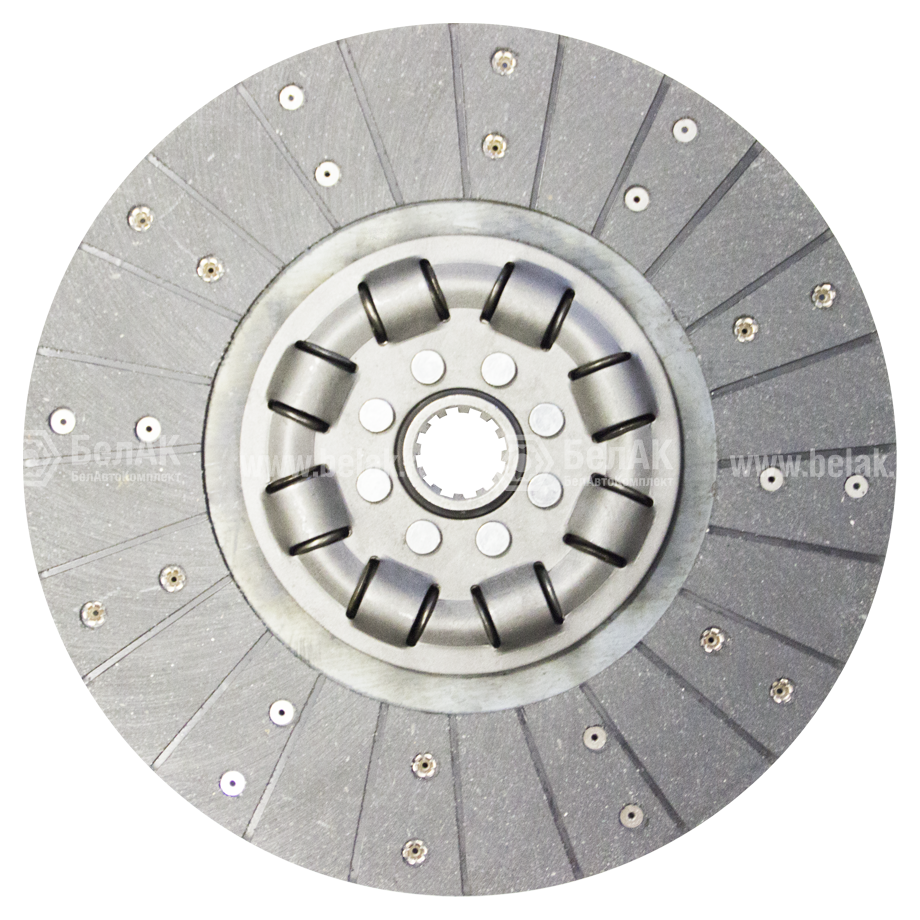 Диск сцепления ведомый "БелАК" (ан.70-1601130) детально