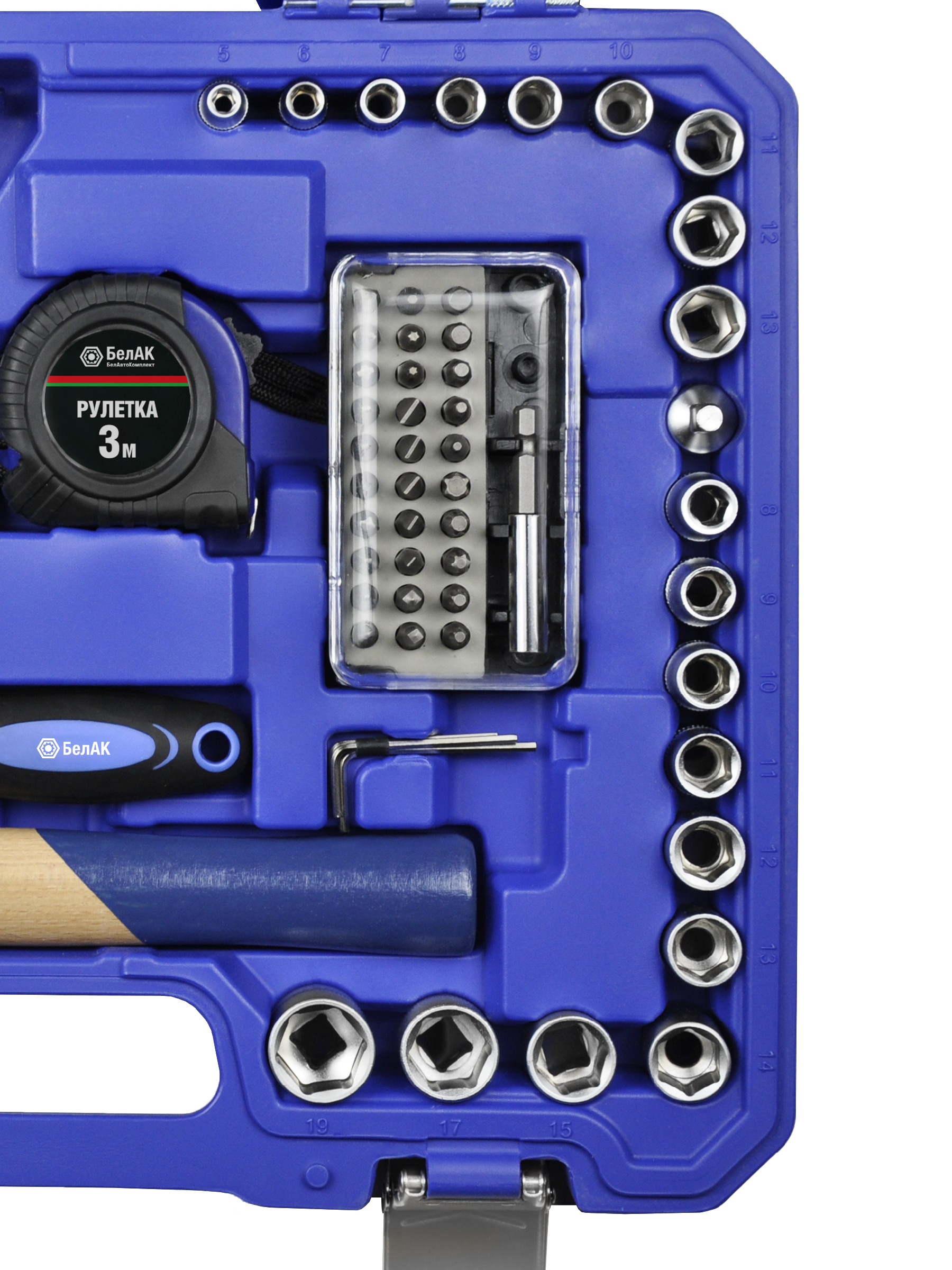 Набор инструментов ПРОФИ, 89 предм."БелАК"