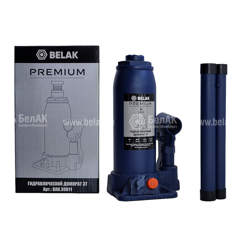 Домкрат BELAK PREMIUM, 3 тонны