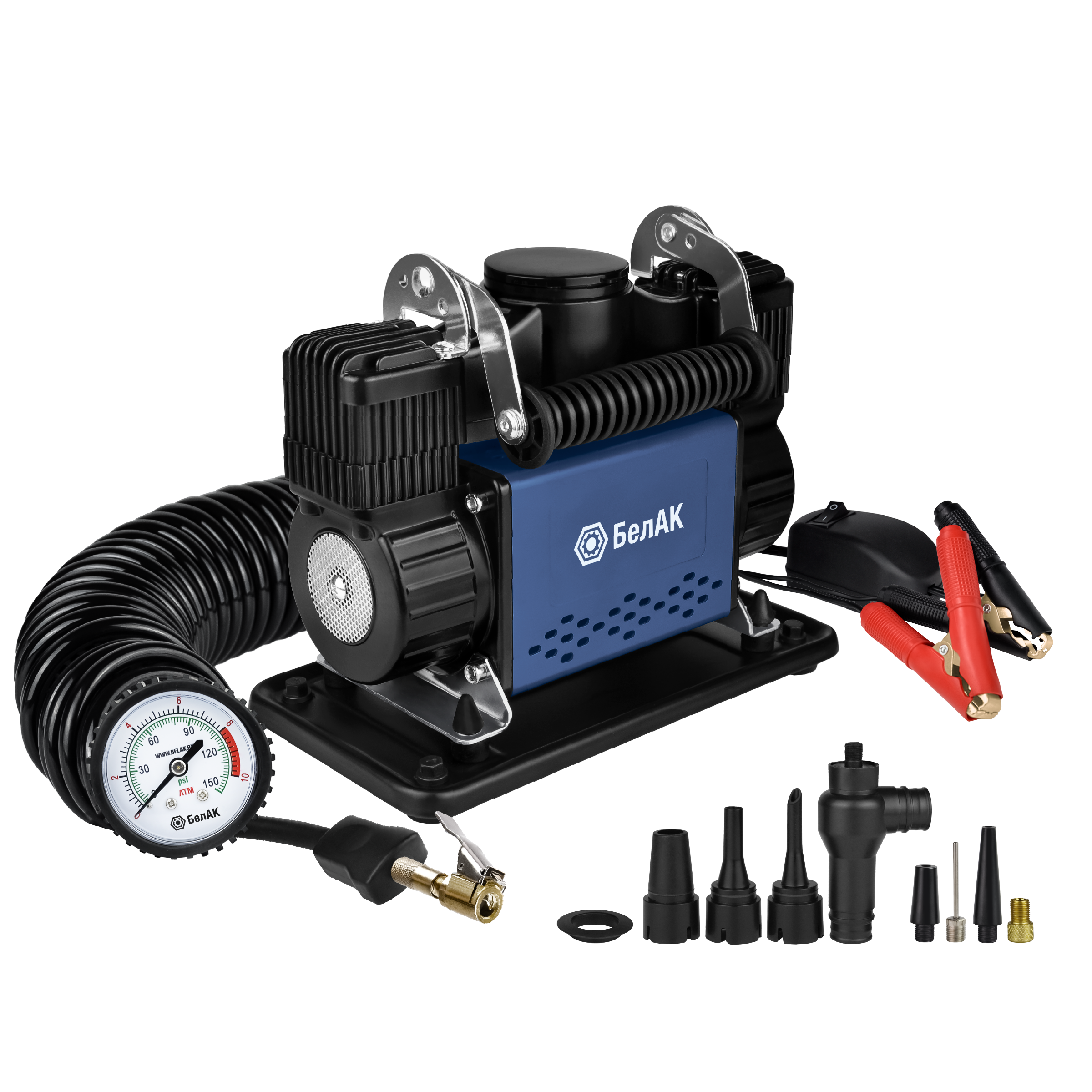 Компрессор автомобильный серия "Х" 80 л\мин, "БелАК"