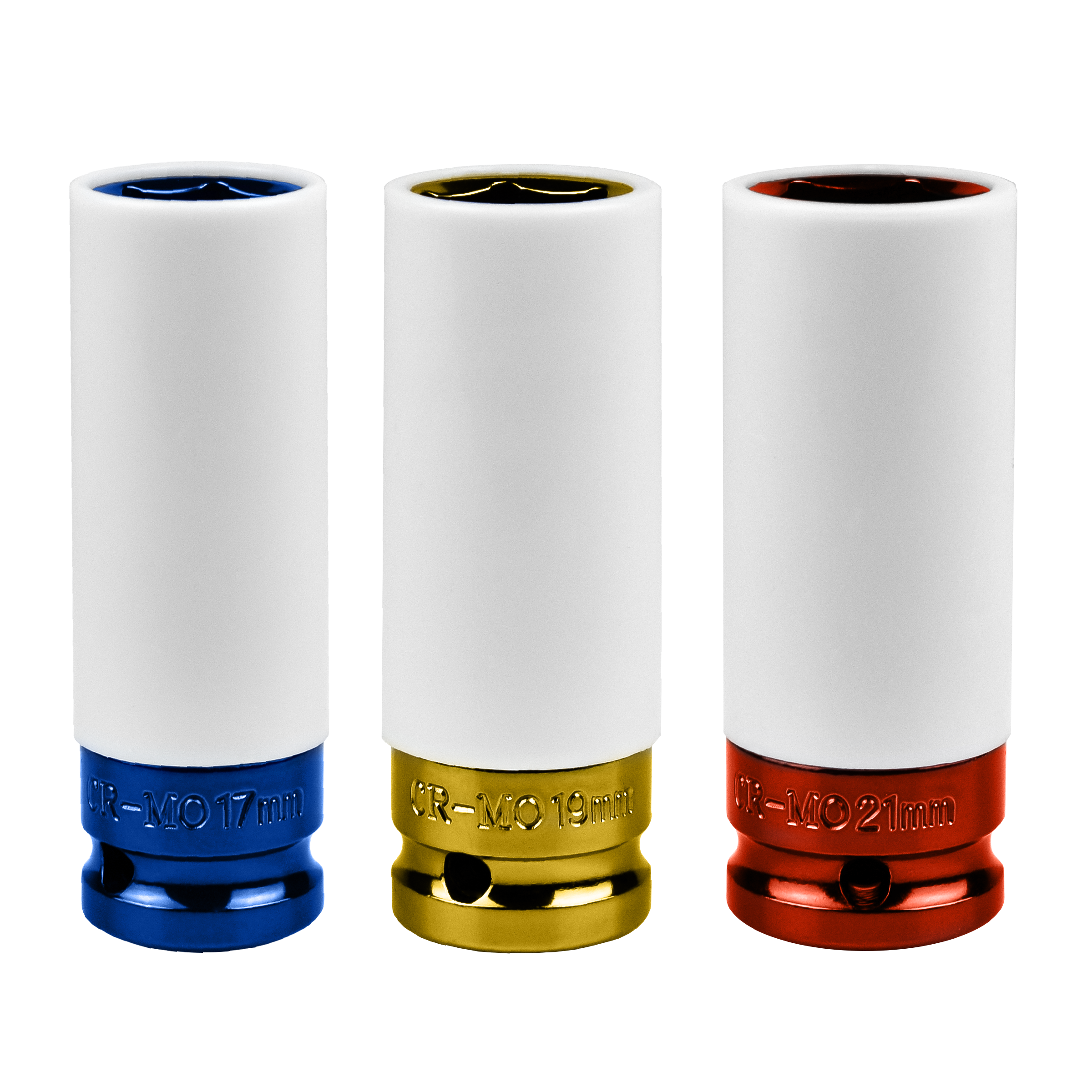 Набор ударных головок 1/2" 3 пр. (6гр., CRMO, 17,19,21мм) "БелАК"