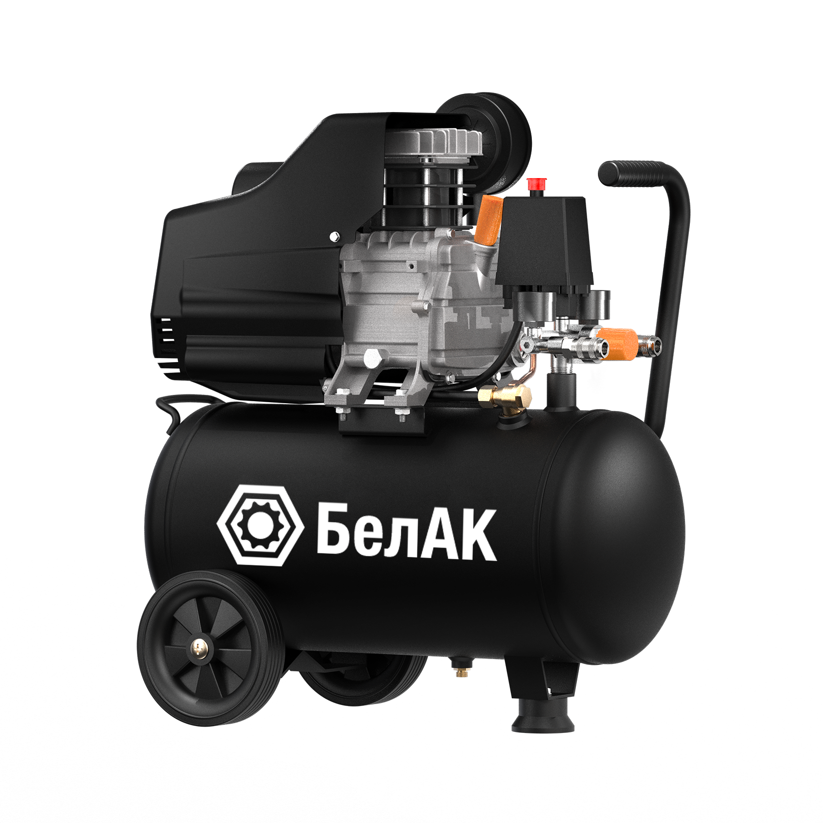 Компрессор воздушный 24л (270 л/мин; 1,5 кВт) БелАК