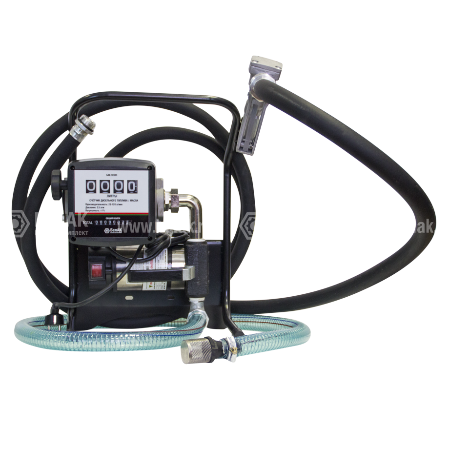 Станция перекачки топлива 220V 40 л/мин "Прометей комплекс-К" БелАК детально