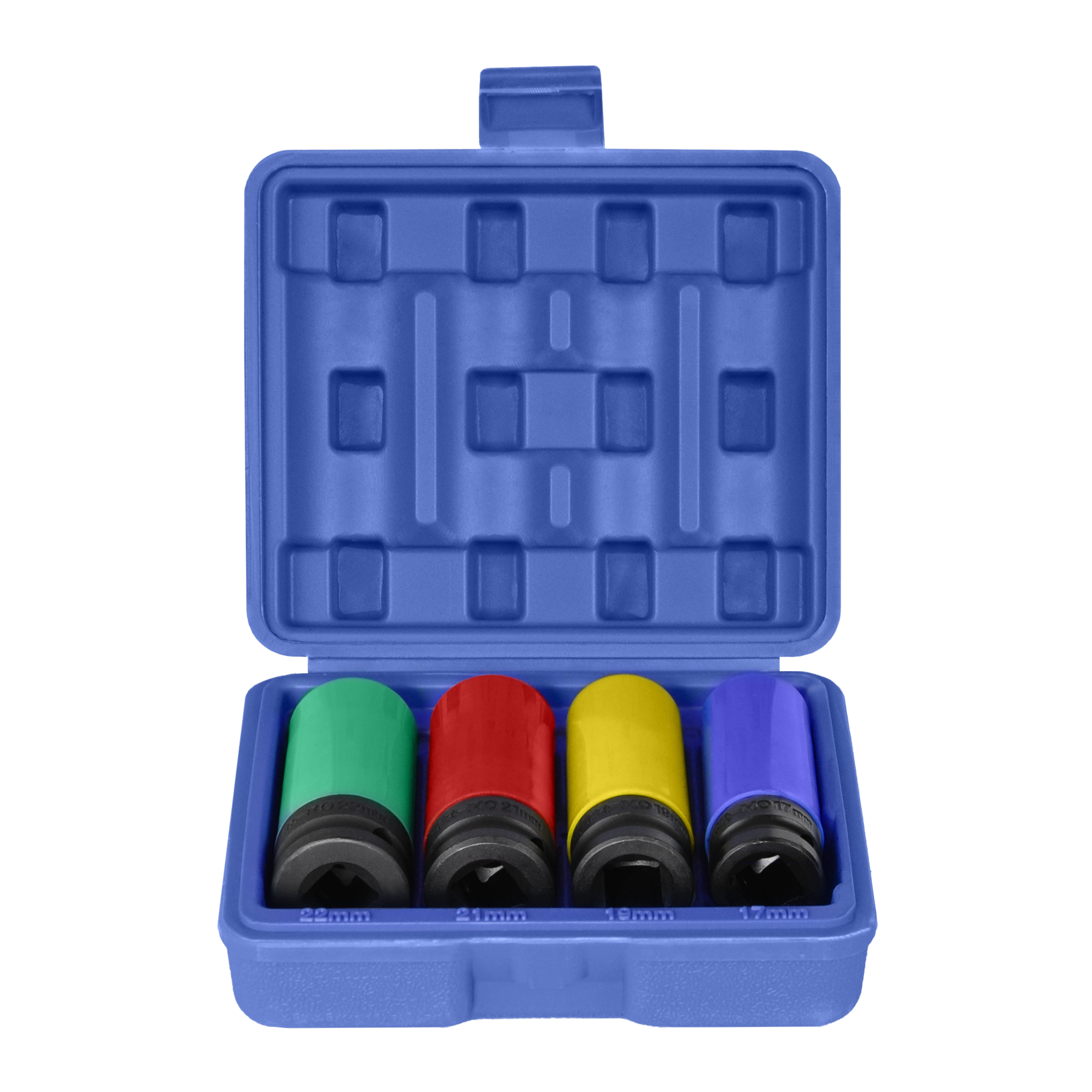 Набор ударных головок 1/2" 4 пр. (6гр., CRMO, 17-22мм) "БелАК"