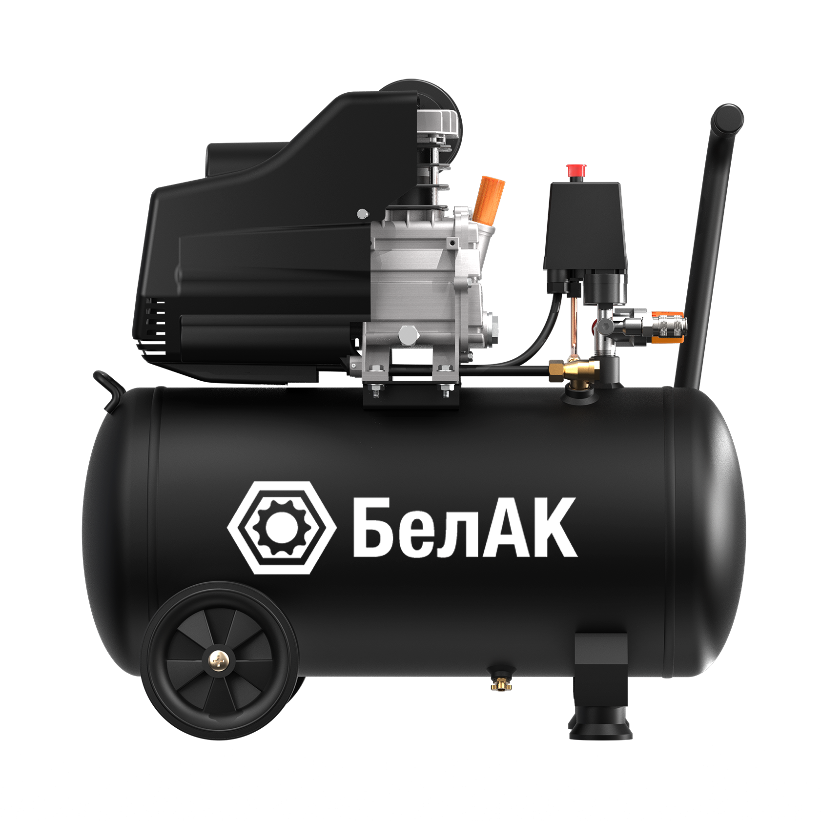 Компрессор воздушный 50л (320 л/мин; 1,8 кВт) БелАК