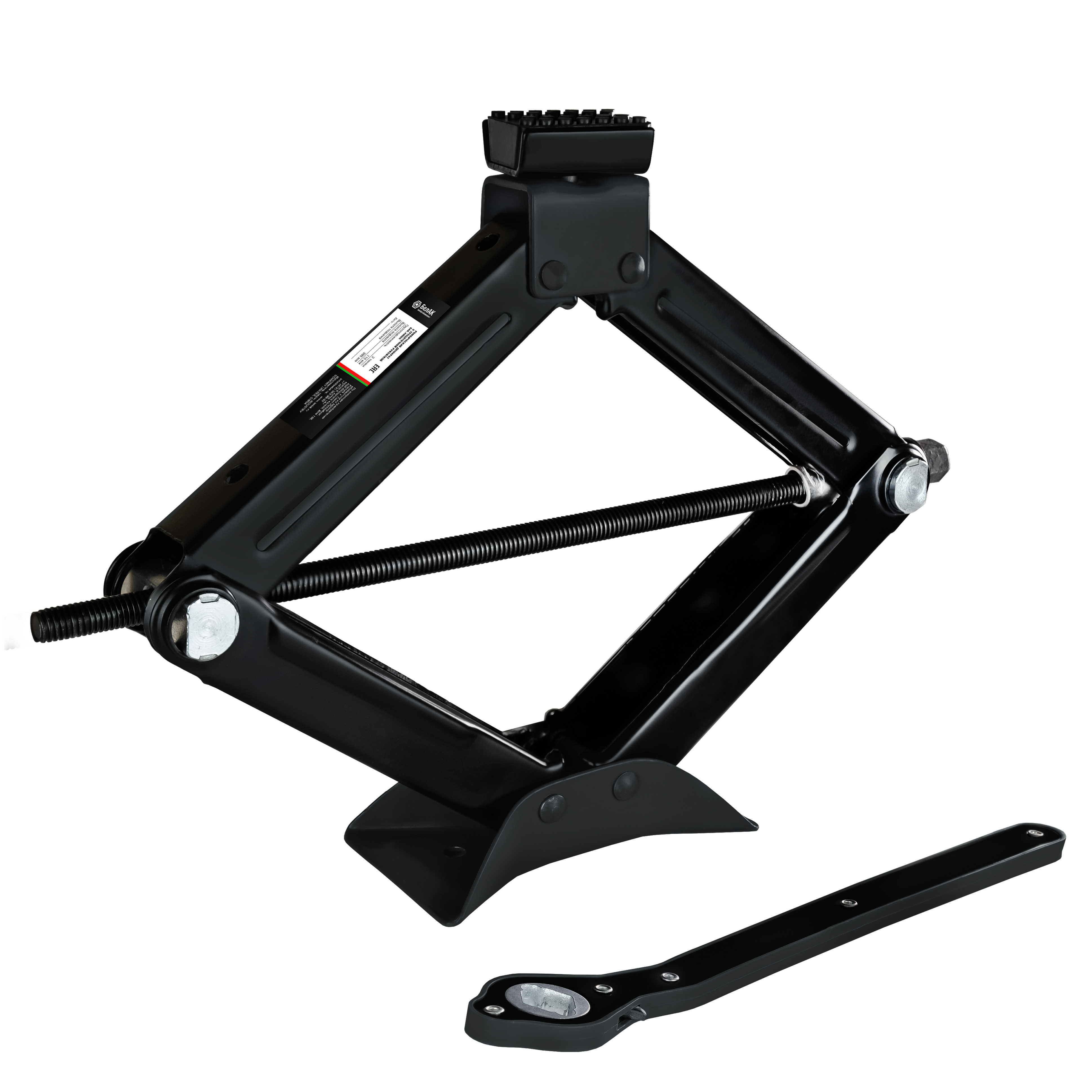 Домкрат ромбический 2,0 тонны  с трещеткой "БелАК"