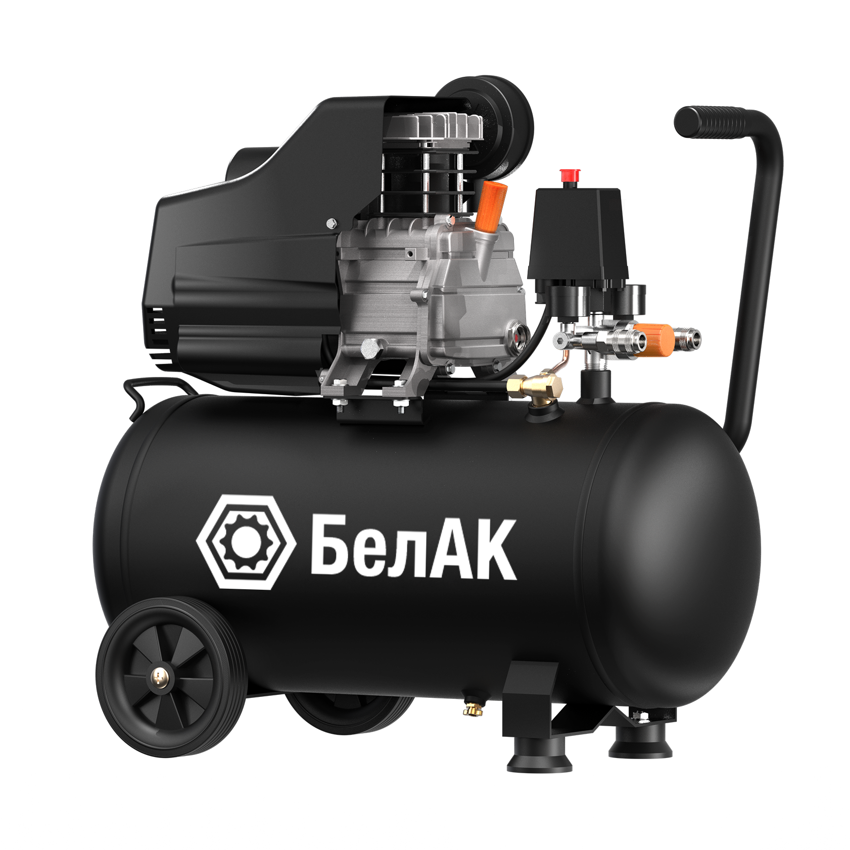 Компрессор воздушный 50л (270 л/мин; 1,5 кВт) БелАк