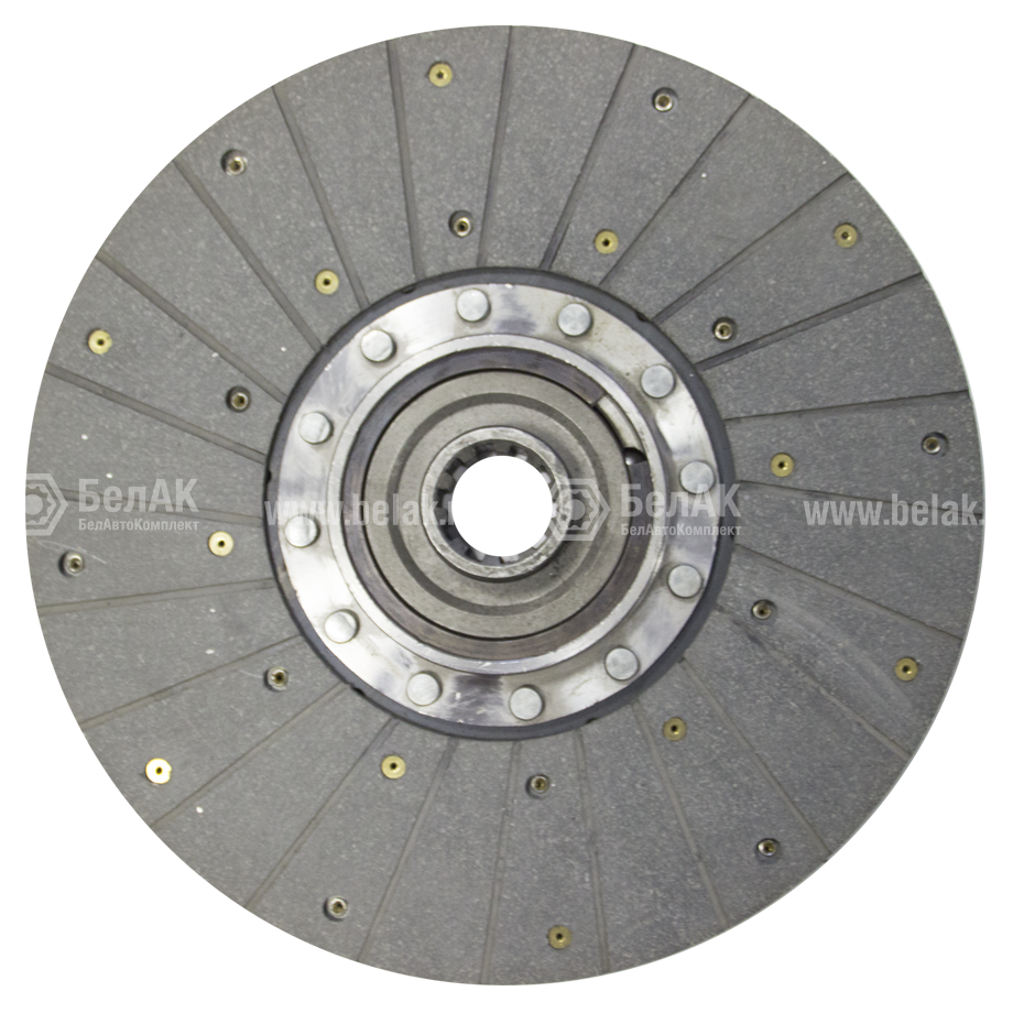Диск сцепления ведомый "БелАК" (ан.45-1604040)  детально
