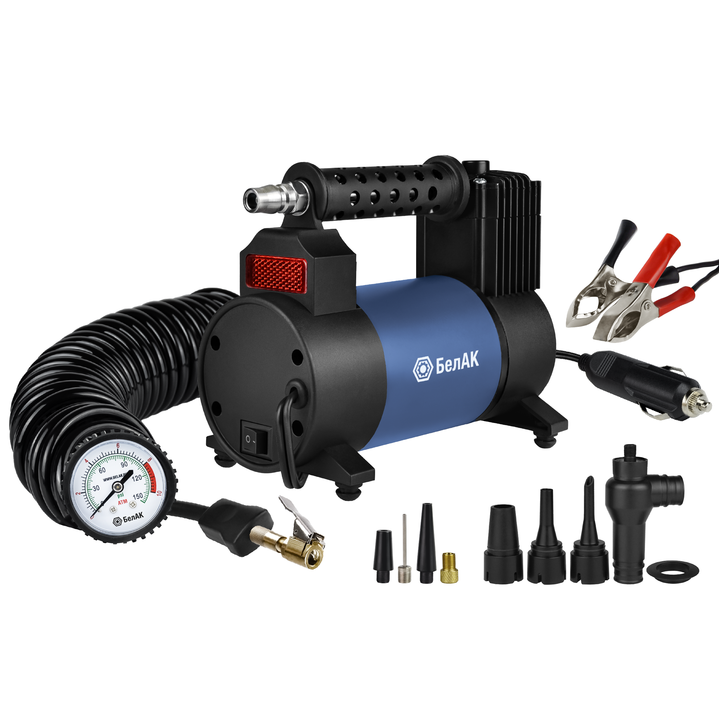Компрессор автомобильный серия "Х" 37 л\мин, "БелАК"