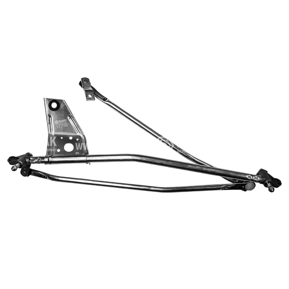 Трапеция стеклоочистителя "БелАК" (ан.2110-5205010) детально