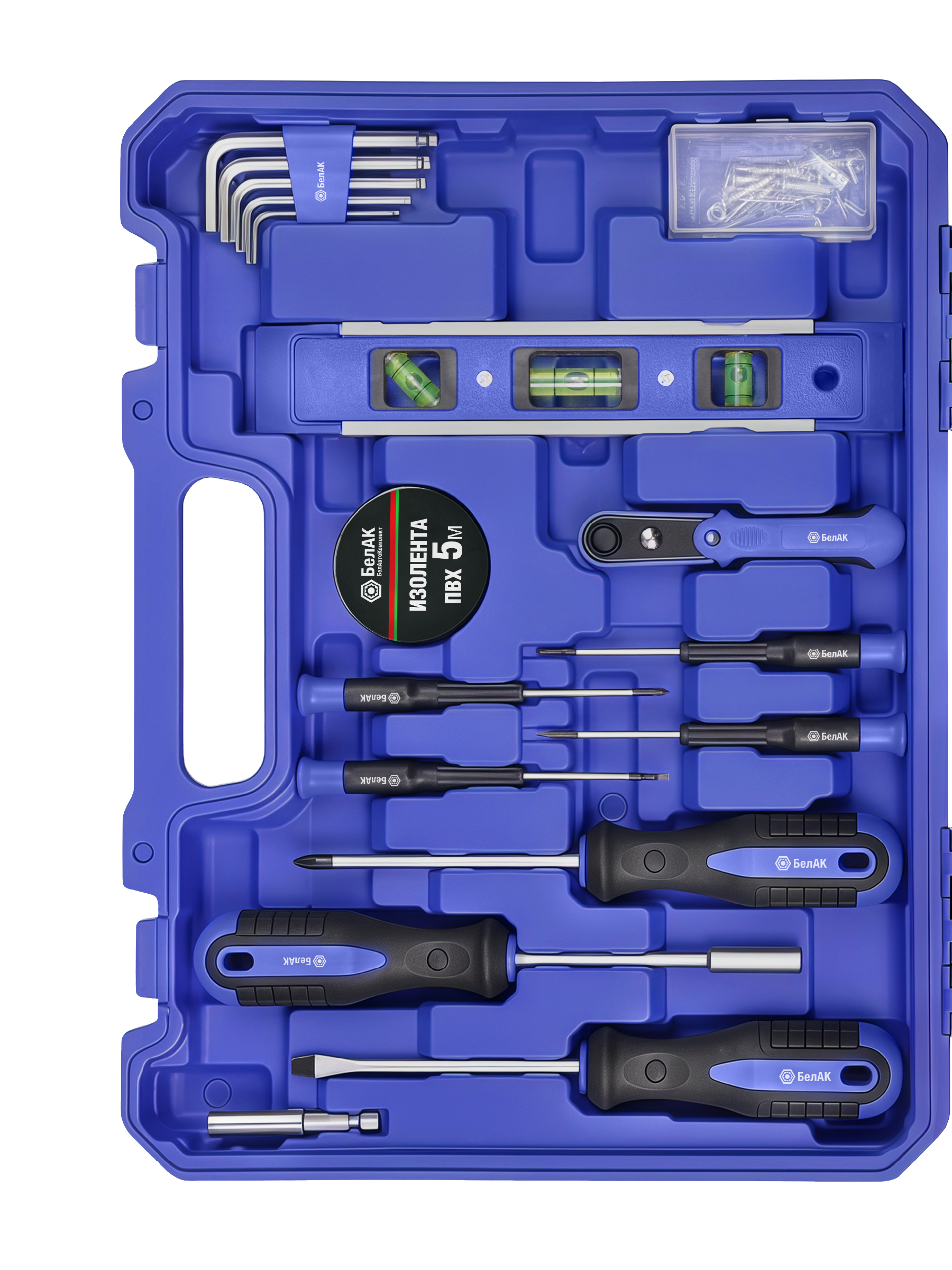 Набор инструментов ПРОФИ, 100 предм."БелАК"