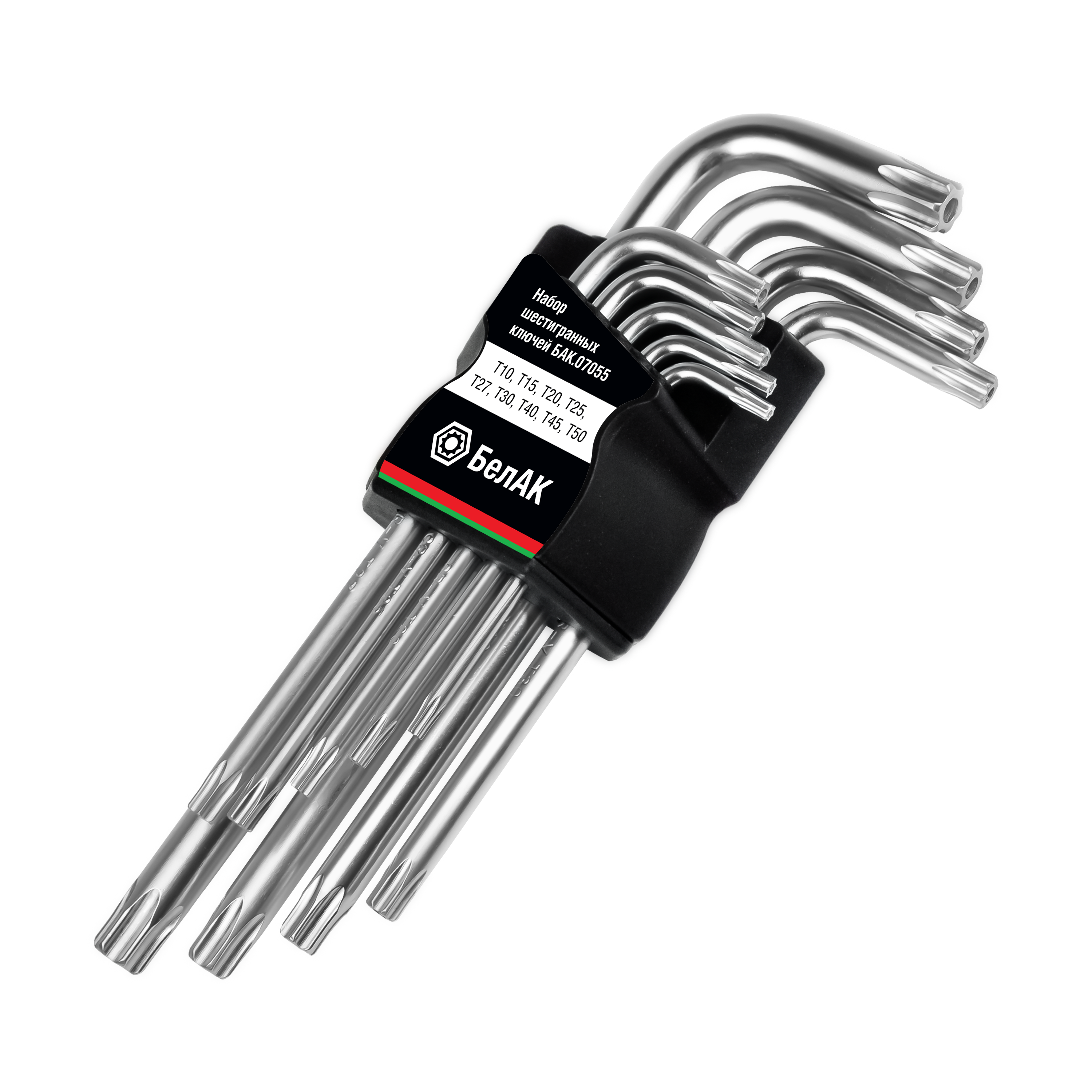 Набор ключей шестигранных TORX, 9 предметов 