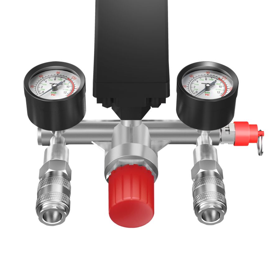 Компрессор воздушный безмасляный, 24 л, 270 л/мин, 1100 Вт. БелАК
