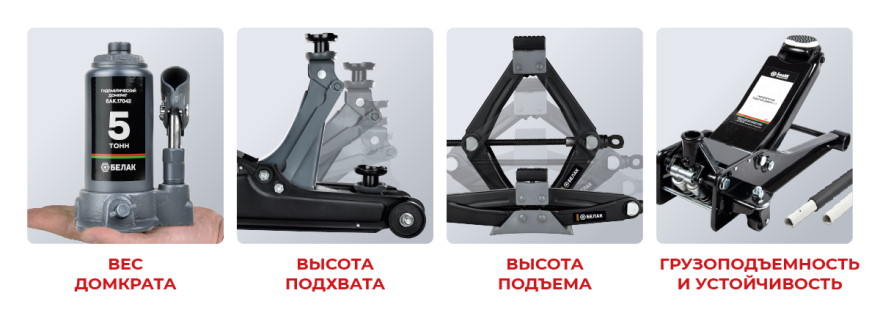 Как выбрать домкрат