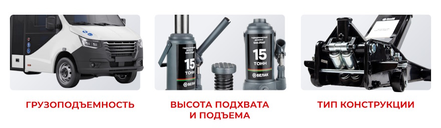 Критерии выбора домкрата